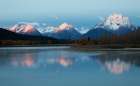 Oxbow Bend-Autumn Sunrise Art Print